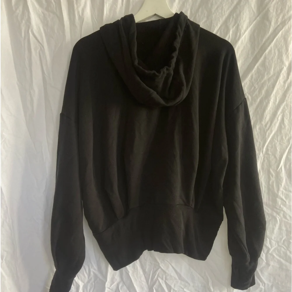 Athleta Black Balance Hoodie Jacket Size Large - Picture 6 of 13